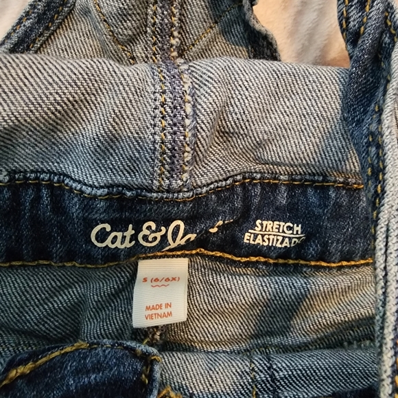 Girls Jean skirt overalls - Picture 2 of 2